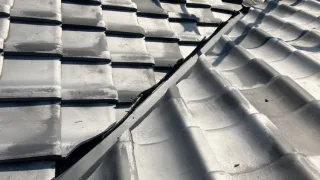 瓦屋根谷板金の雨漏りについて